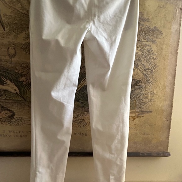 New Talbots Soft White slightly tapered pants SZ 12 - Picture 5 of 10